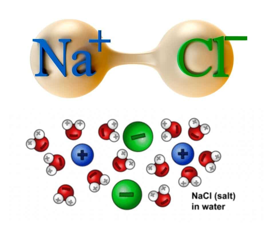 nước hòa tan muối nacl như thế nào?
