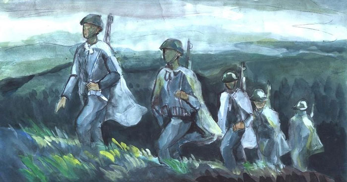 Phân tích khổ đầu bài thơ Tây tiến của Quang Dũng