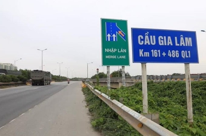 quốc lộ 1A đi qua những tỉnh nào