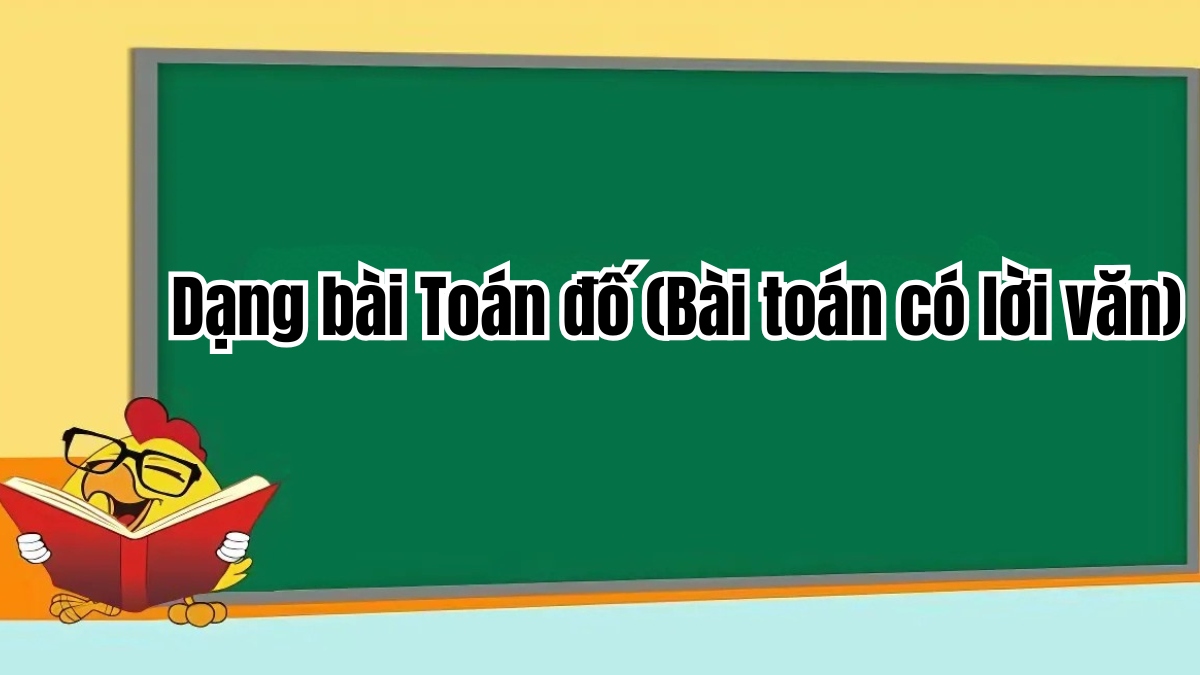 Dạng toán đố (Bài toán có lời văn) trong phép cộng