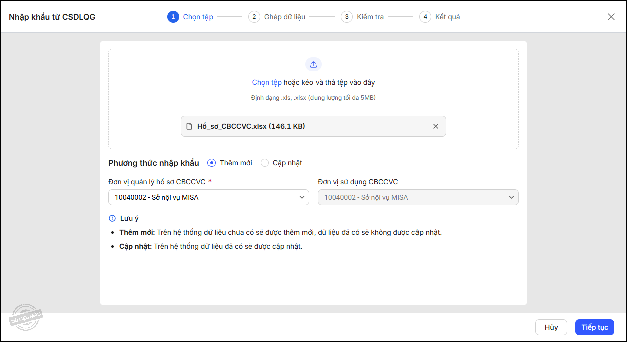 so hieu vien chuc lay o dau 6