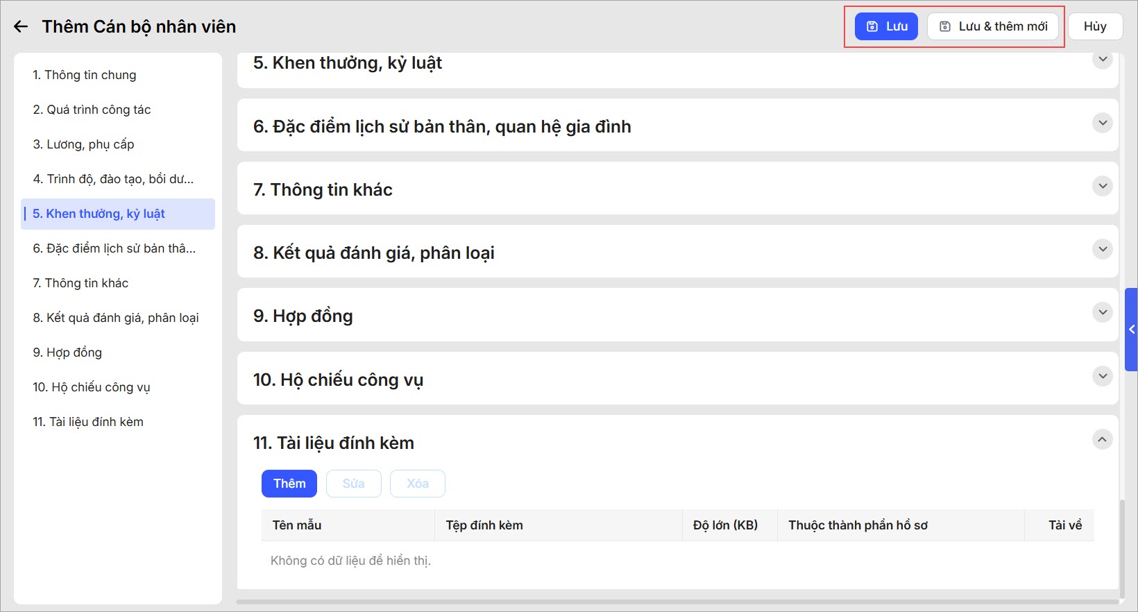 so hieu vien chuc lay o dau