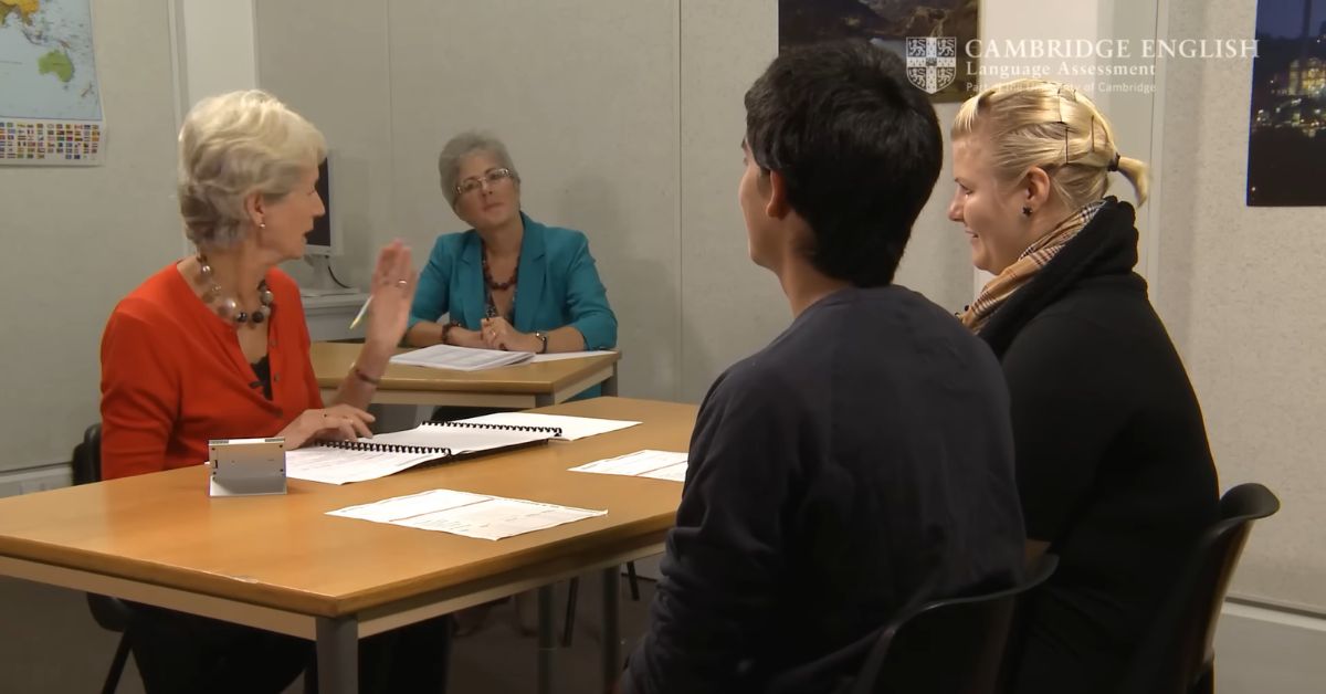 Video mẫu bài thi Speaking FCE