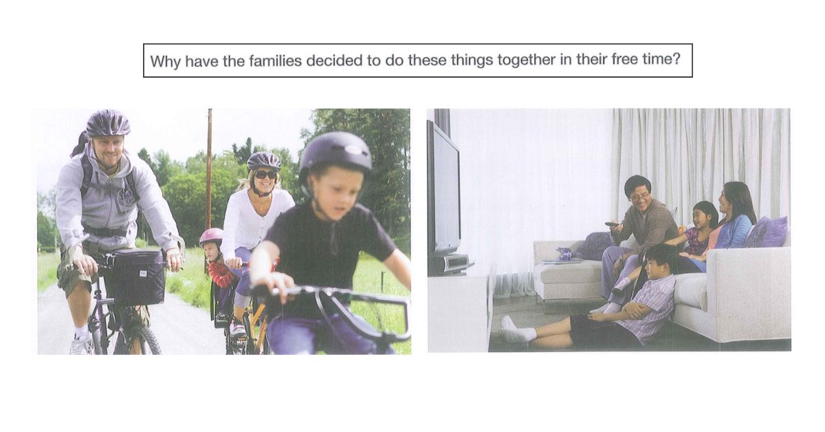 FCE Speaking Part 2 Topics free time activities