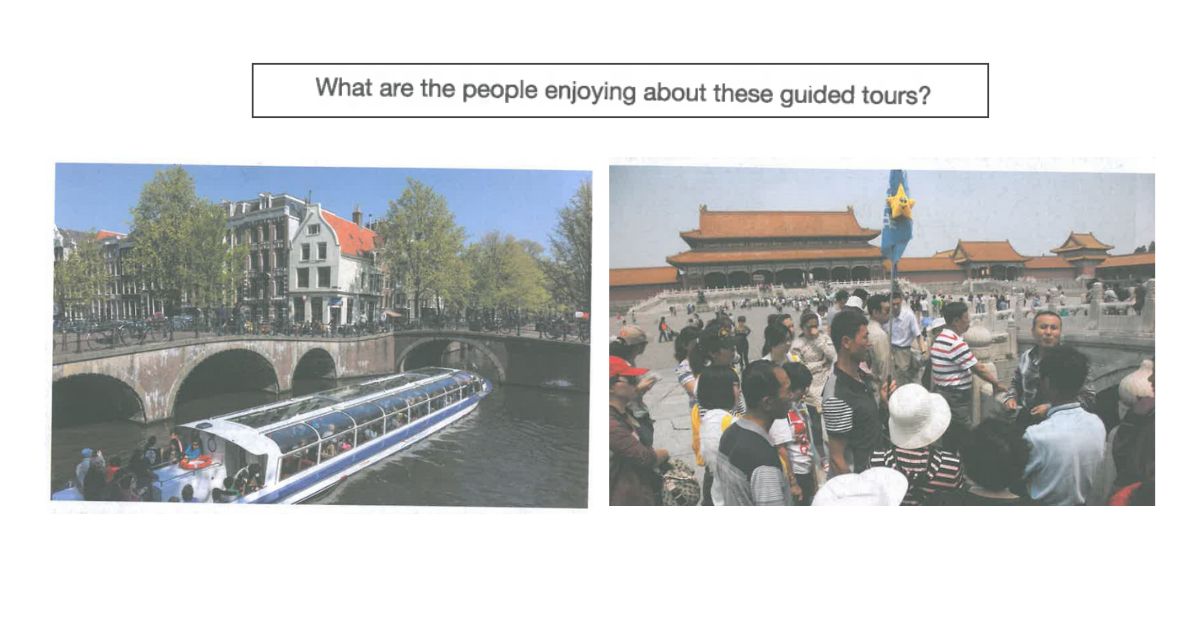 FCE Speaking Part 2 Topics travel and holidays