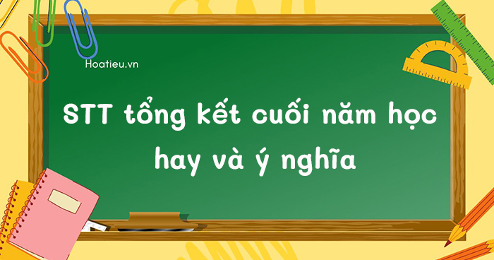 STT hay về tổng kết năm học