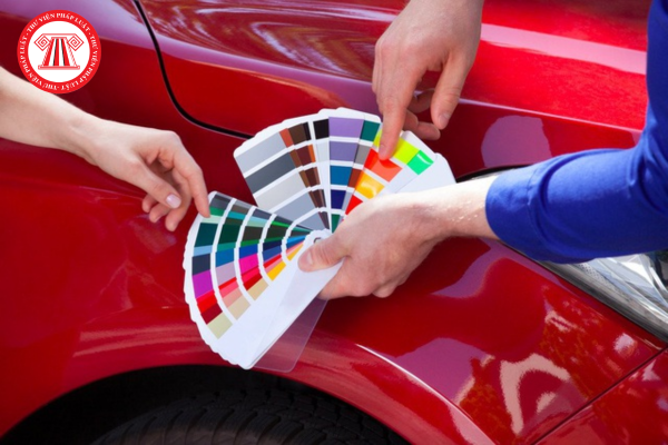 Năm 2025, tự ý thay đổi màu sơn xe phạt bao nhiêu tiền?