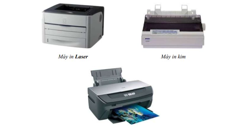 Các thiết bị đầu ra của máy tính