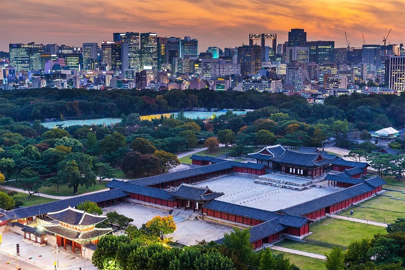 Một góc của thủ đô Seoul