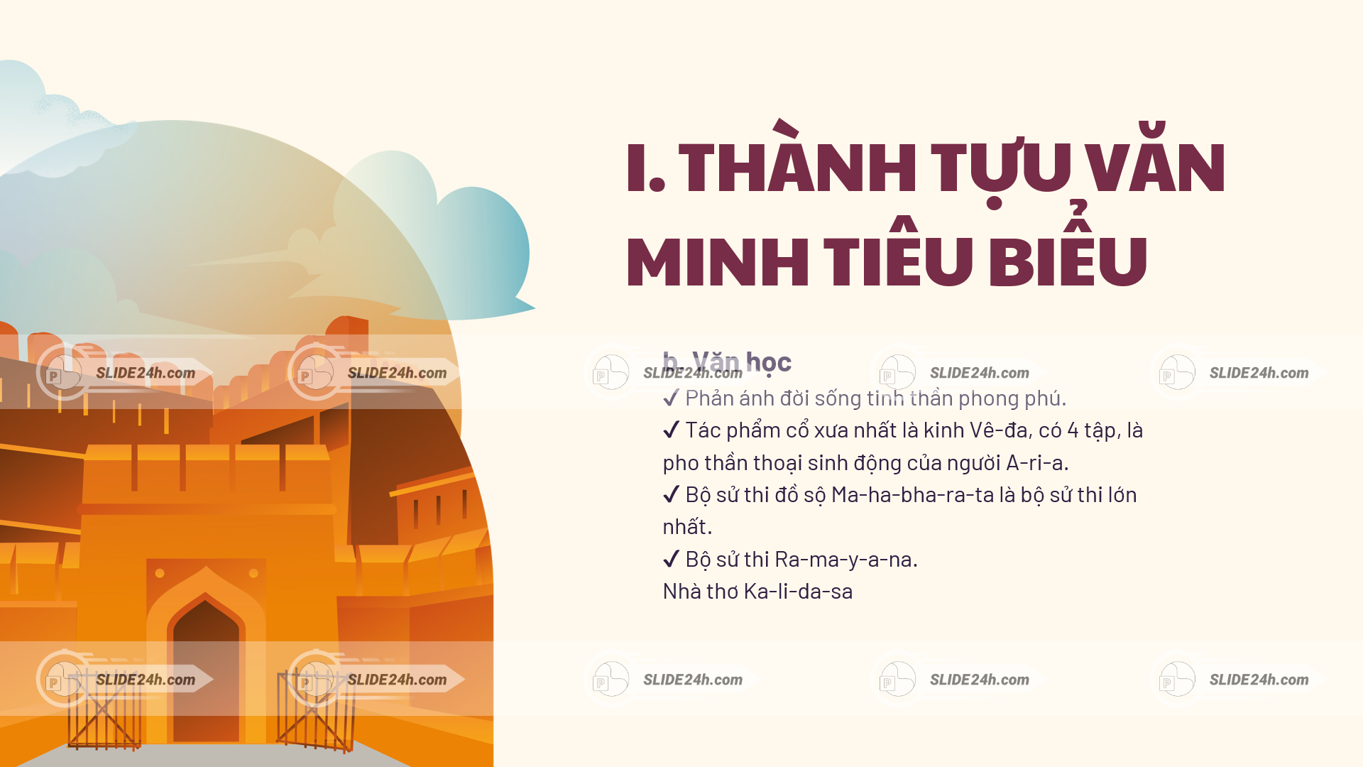 Thành tựu văn minh Ấn Độ trên các lĩnh vực