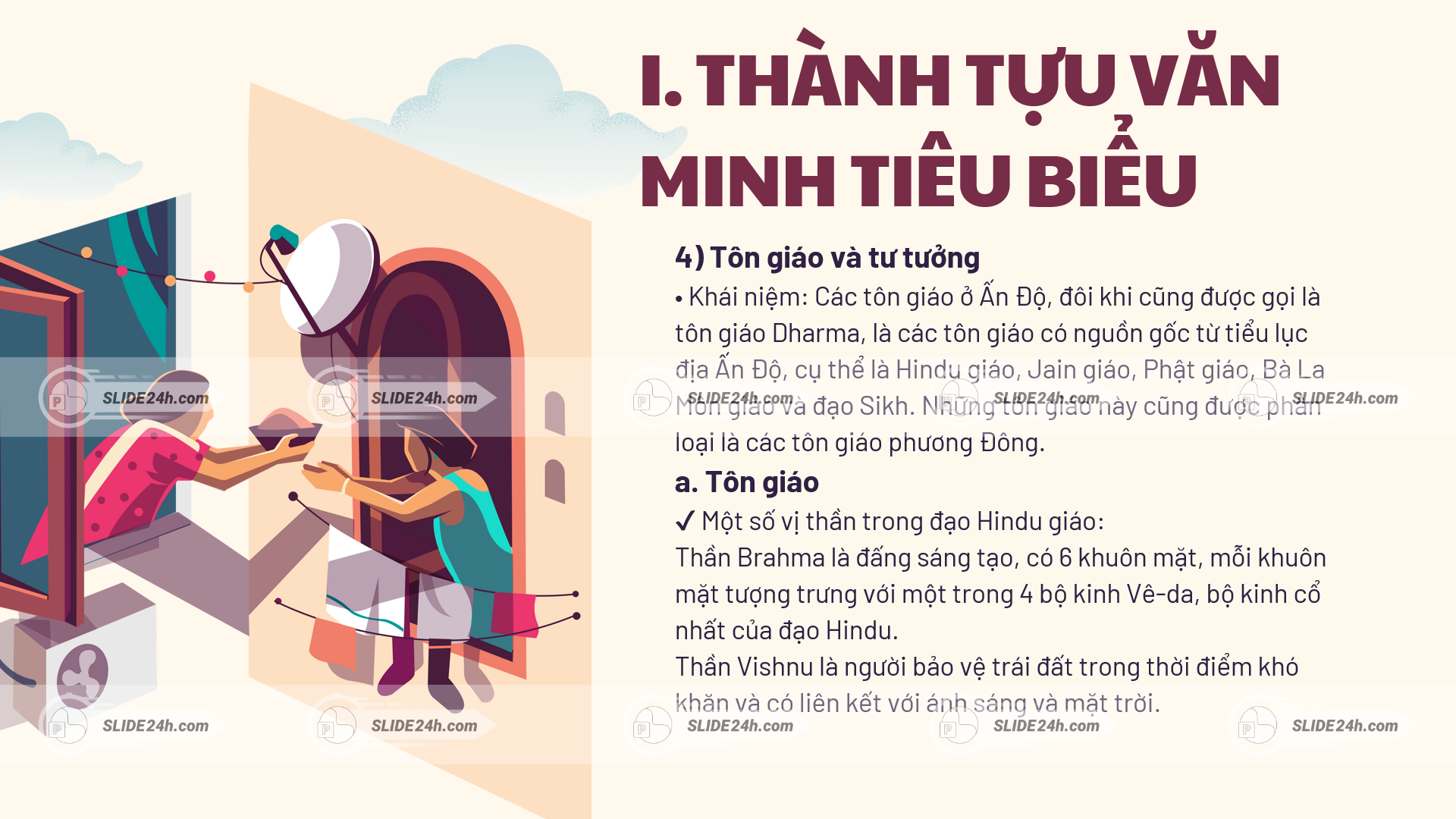 Thành tựu văn minh Ấn Độ trên các lĩnh vực