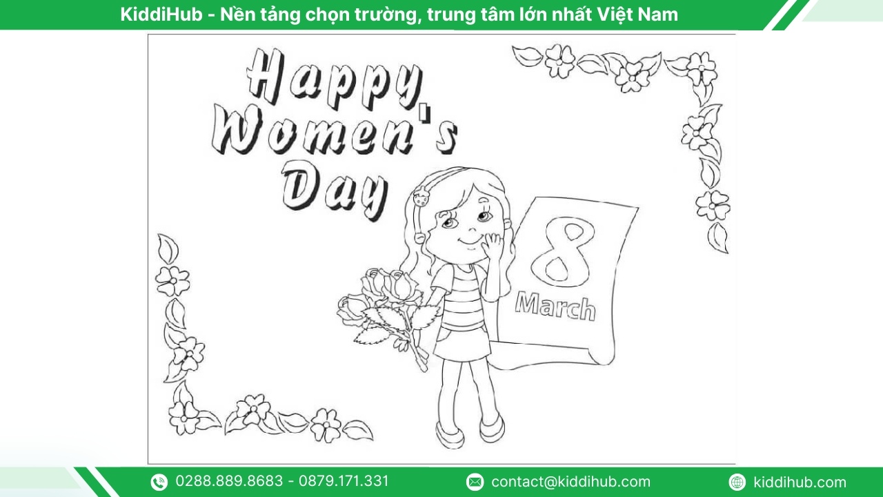 tranh to mau ve ngay 8 3 19