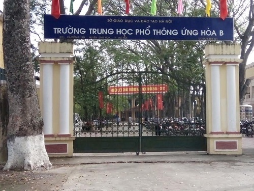 Trường THPT Ứng Hòa B tự ý đưa ra nhiều khoản thu trái quy định: Chưa được làm rõ? - Hình 1