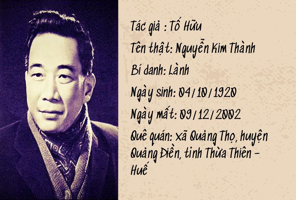 Tác giả Tố Hữu