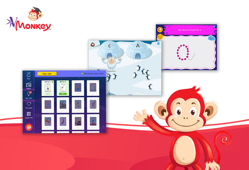 Xây dựng nền tảng tiếng Việt vững chắc cùng Vmonkey. (Ảnh: Monkey)