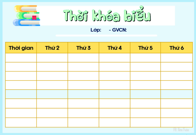 Mau thoi khoa bieu cap 2