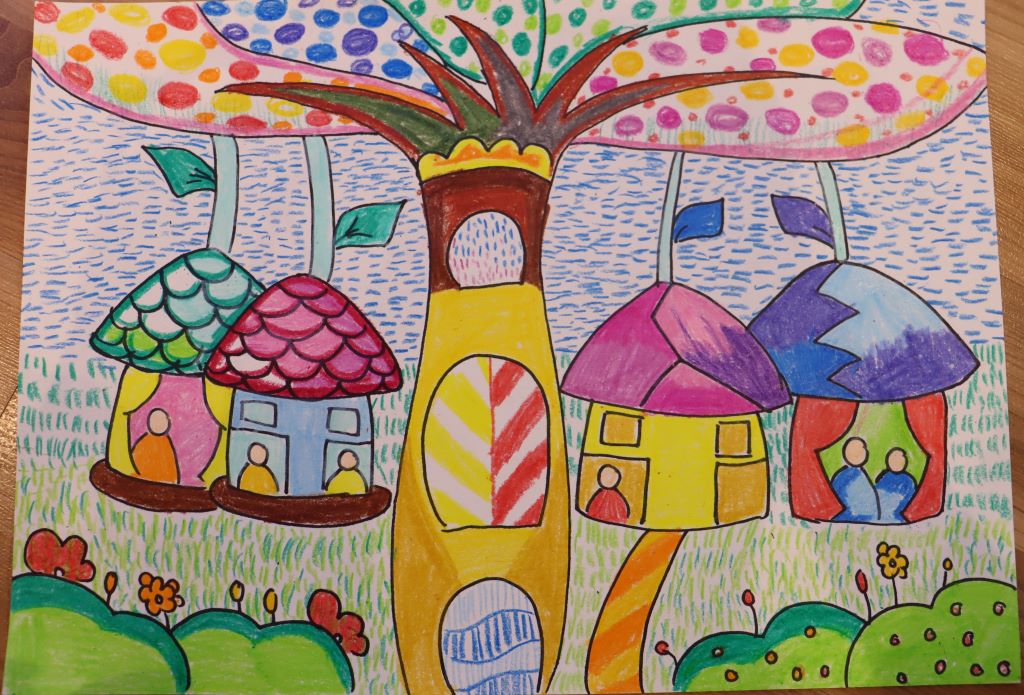 ve tranh de tai thanh pho tuong lai 5