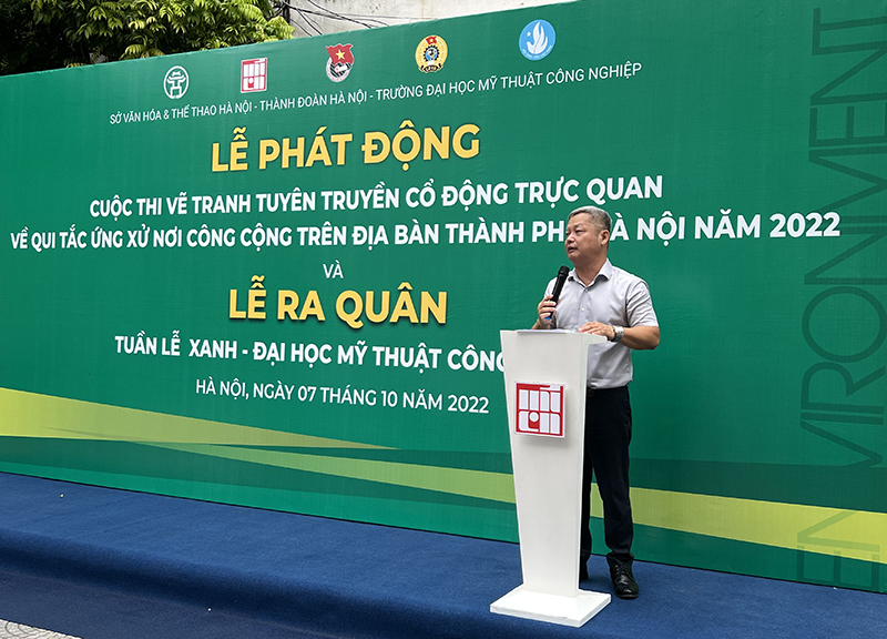 ve tranh van minh noi cong cong 1