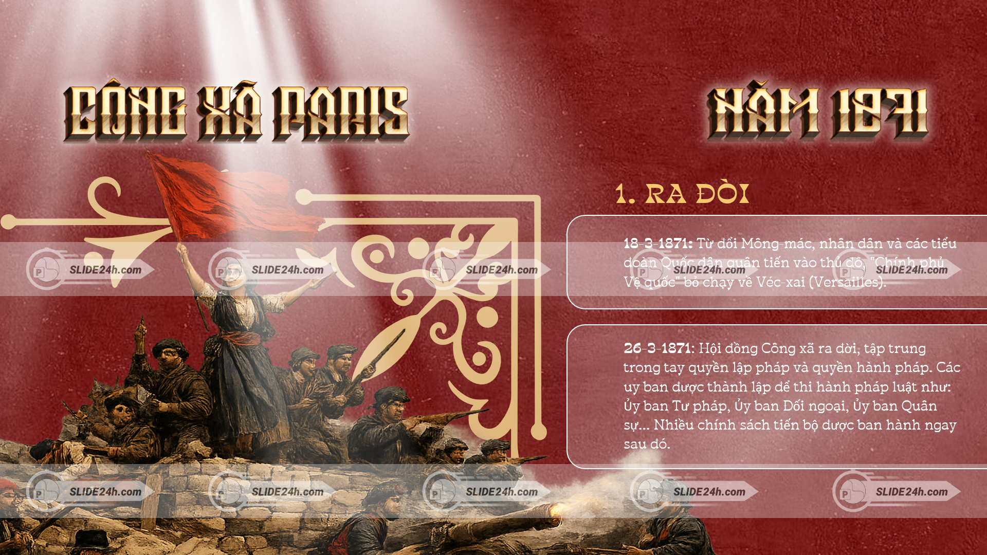 Sự ra đời của Công xã Paris (1871)