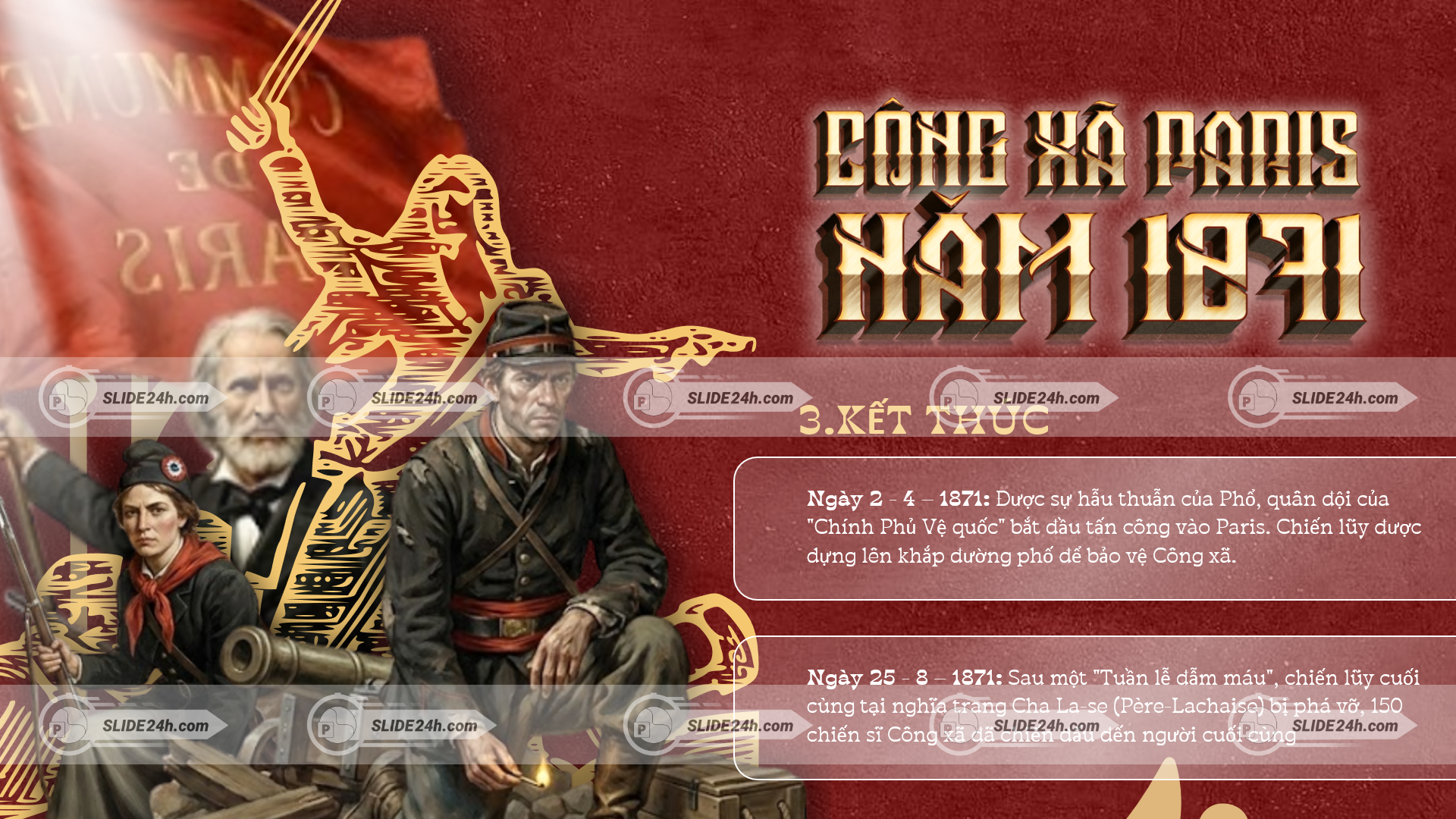Diễn biến và kết thúc Công xã Paris