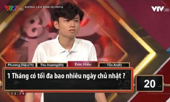 Câu hỏi tưởng dễ mà không phải ai cũng trả lời đúng: "1 tháng có tối đa bao nhiêu ngày chủ nhật?" - 1