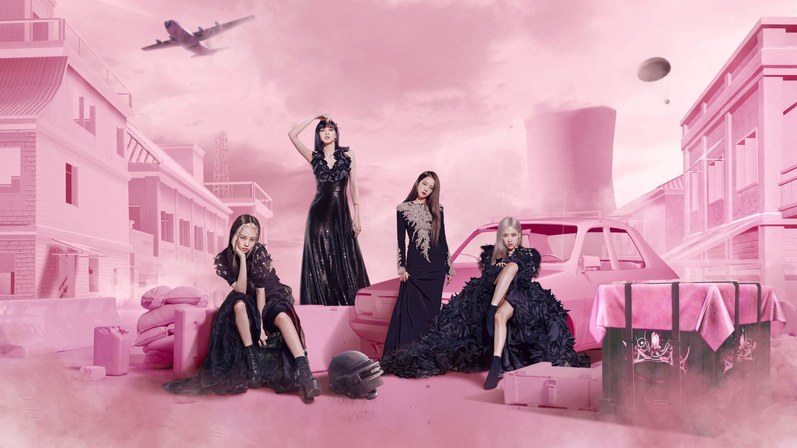 Hình ảnh nền Blackpink cho máy tính