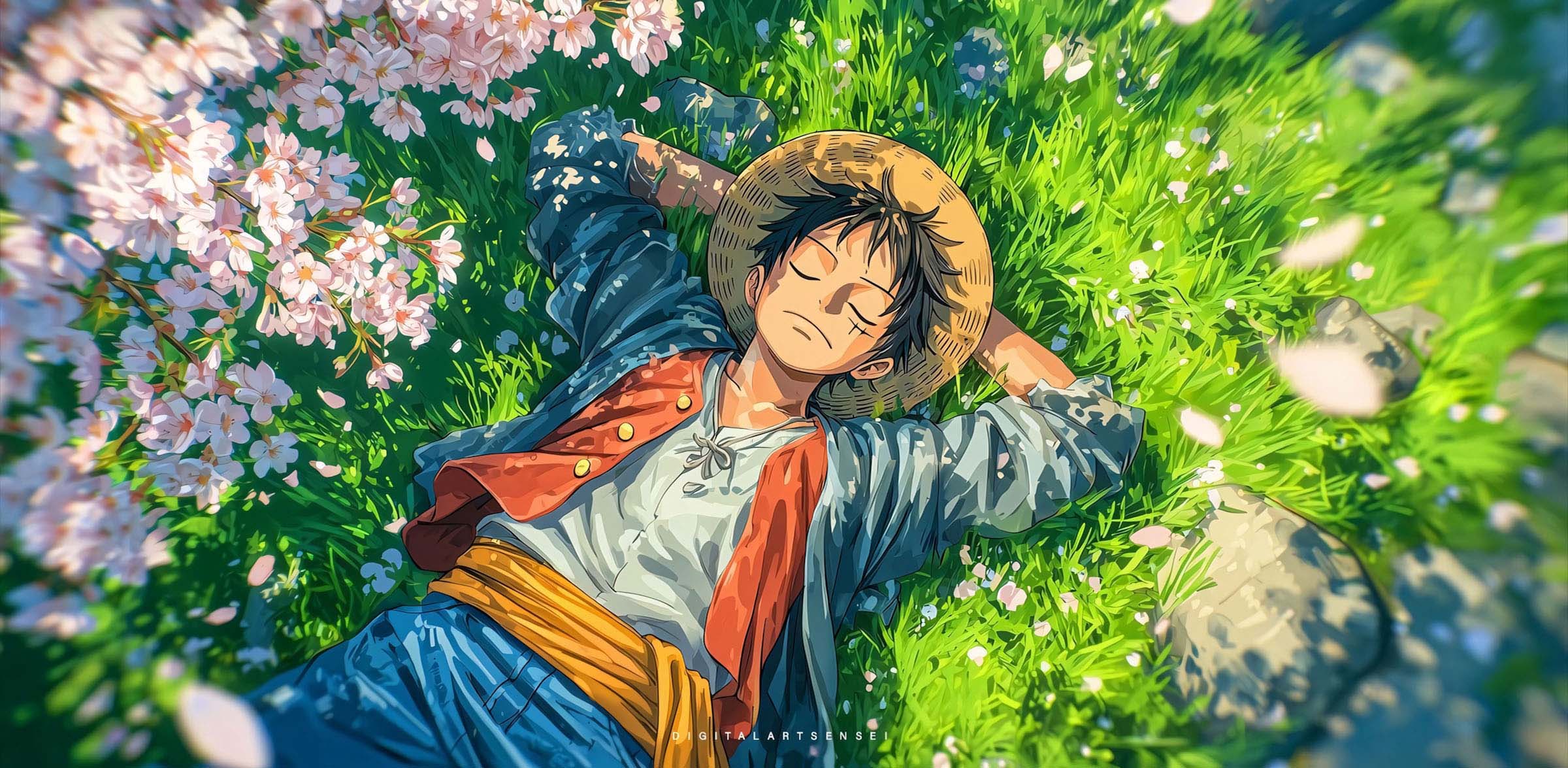 anh one piece luffy ngau
