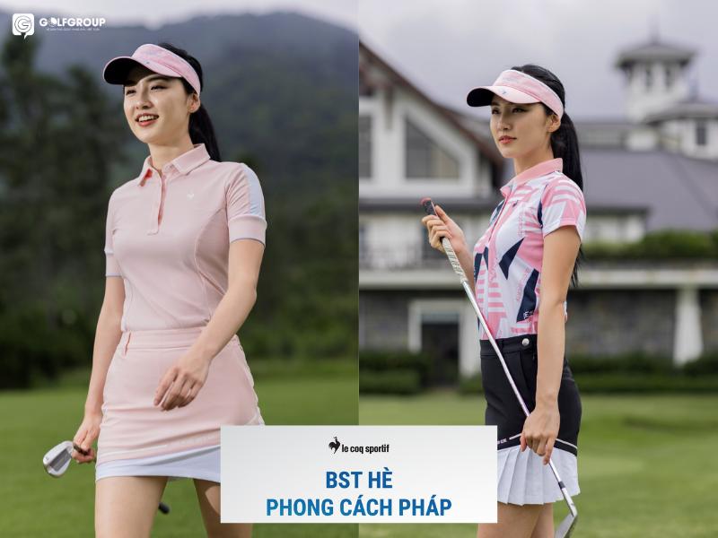Le Coq Golf là thương hiệu thời trang được nhiều gofler nữ ưa chuộng