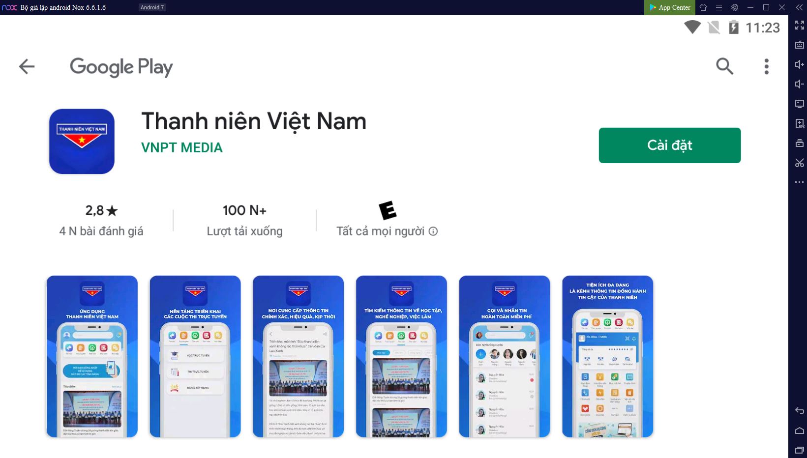 app thanh nien viet nam tren may tinh 1