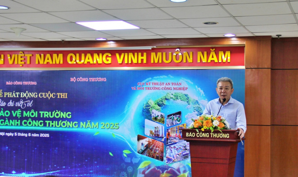 tại giải báo chí về bảo vệ môi trường
