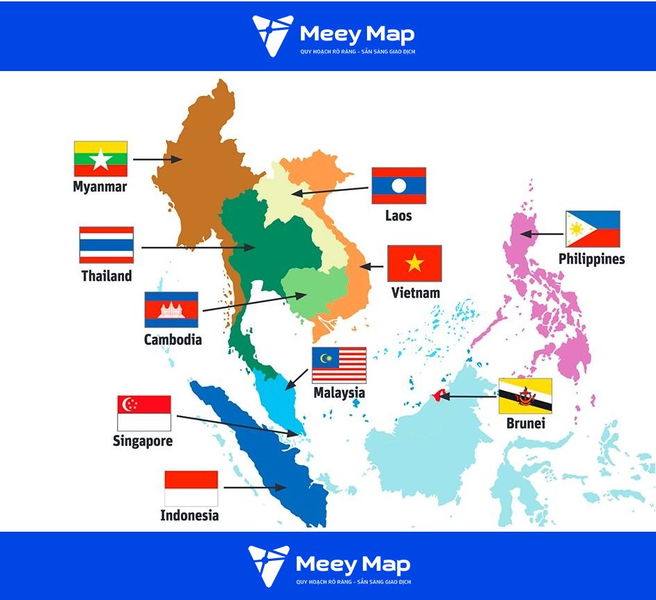 Bản đồ Đông Nam Á