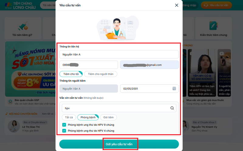 Giá tiêm HPV phòng ngừa ung thư cổ tử cung bao nhiêu tiền? 1