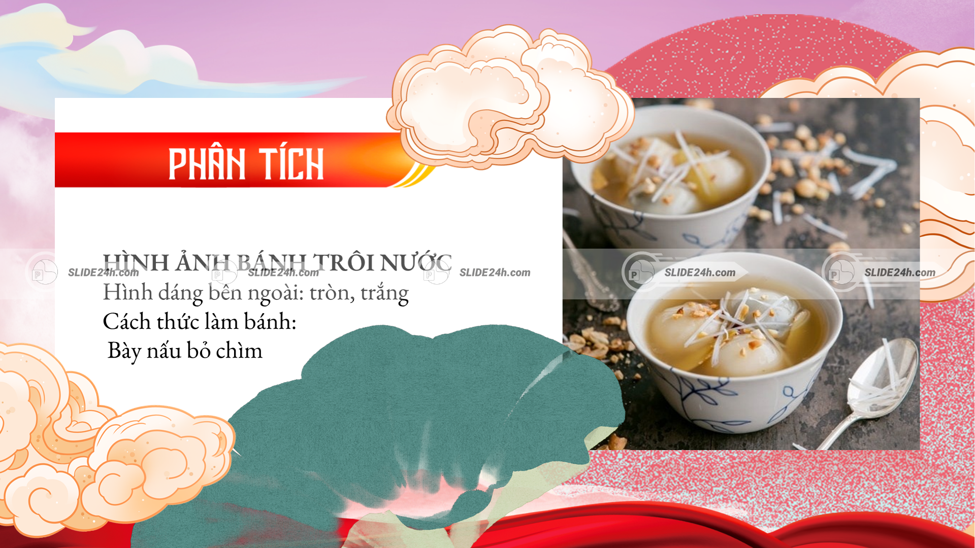 Hình ảnh bánh trôi nước mở ra nhiều tầng nghĩa trong bài thơ.