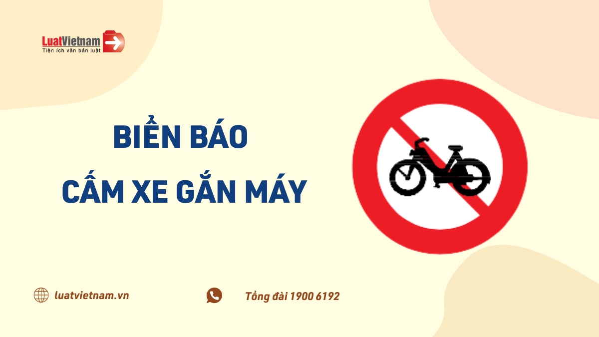 bien bao cam xe gan may