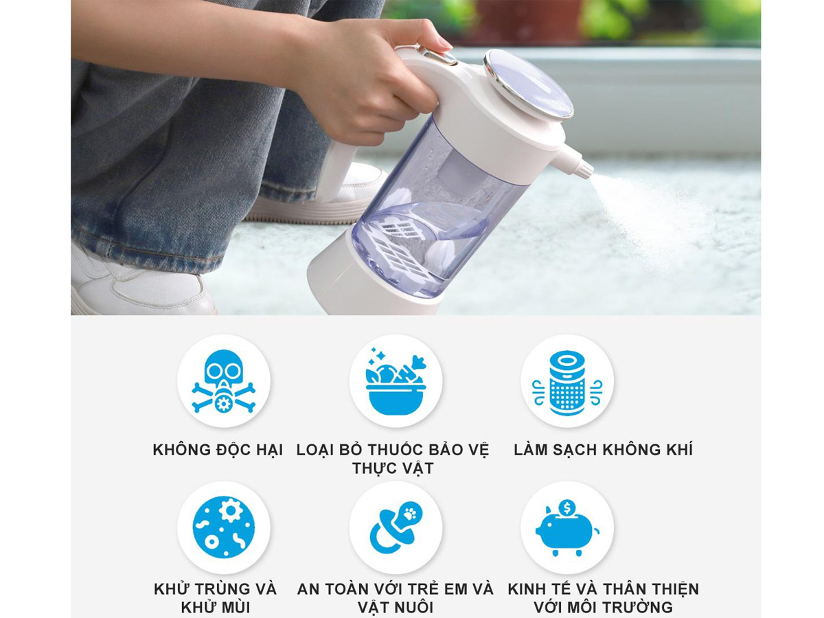 Bình diệt khuẩn phun sương Ultty