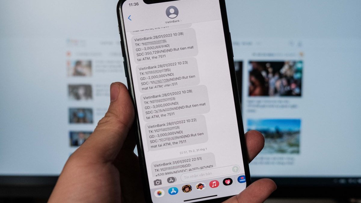 Lưu ý khi hủy SMS Banking VCB