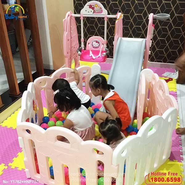 Cầu trượt cho bé