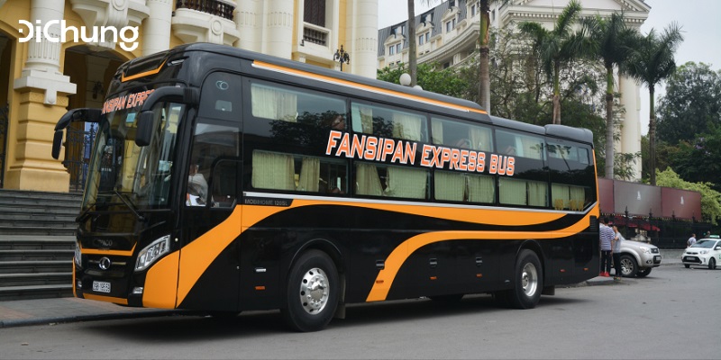 Xe khách Hà Nội Sapa chuyên chở hành khách