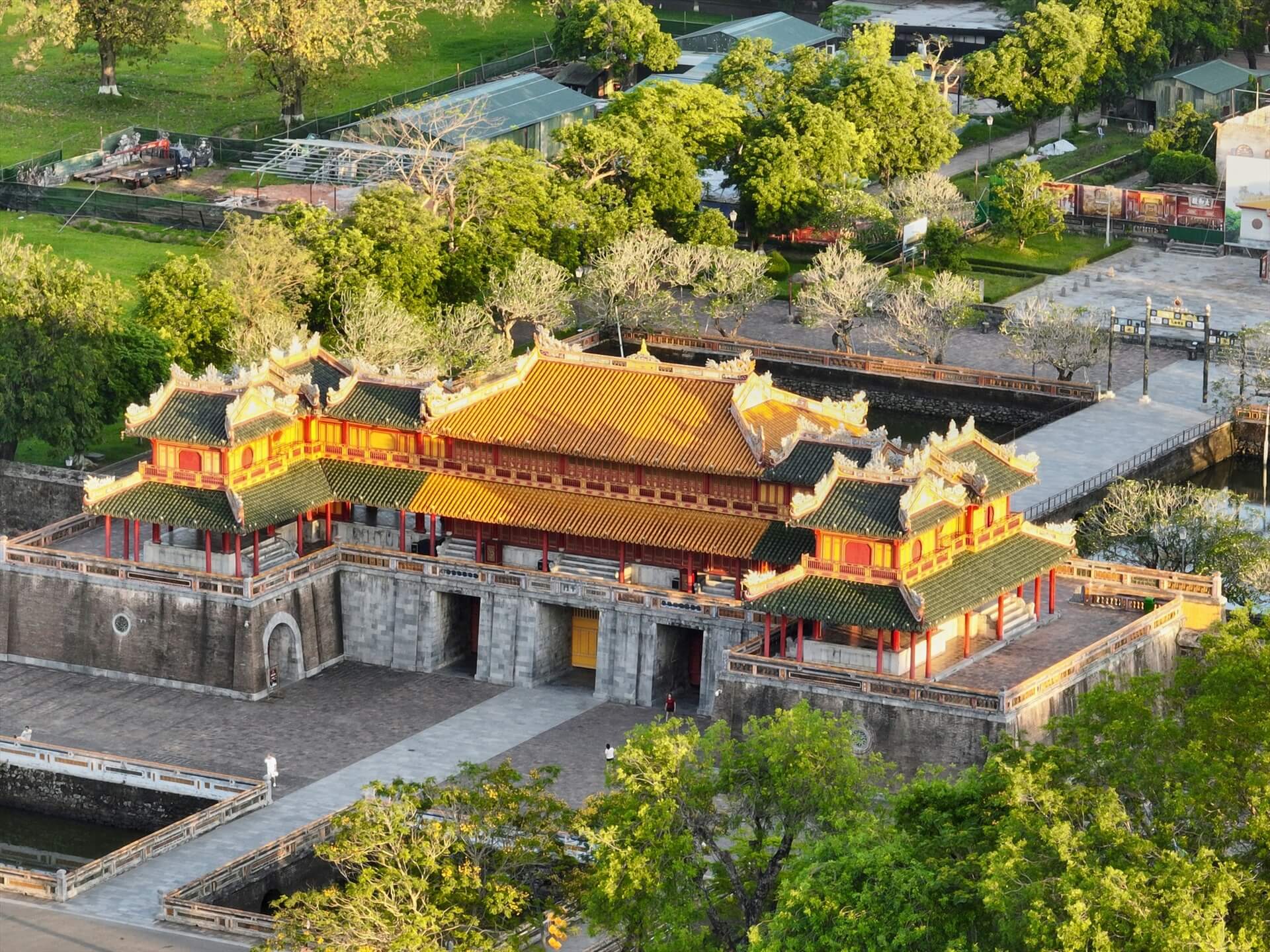 Đại Nội Huế nhìn từ trên cao