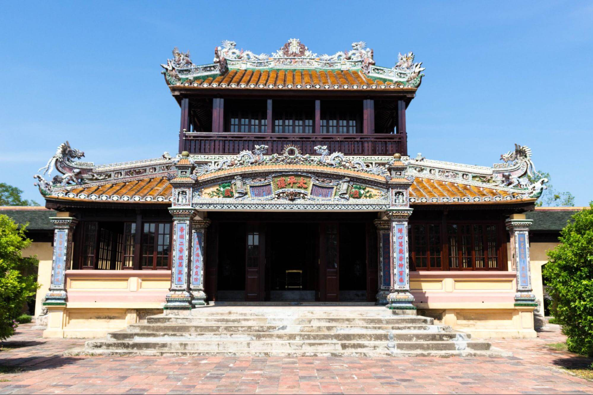 Thái Bình Lâu nơi vua nghỉ ngơi