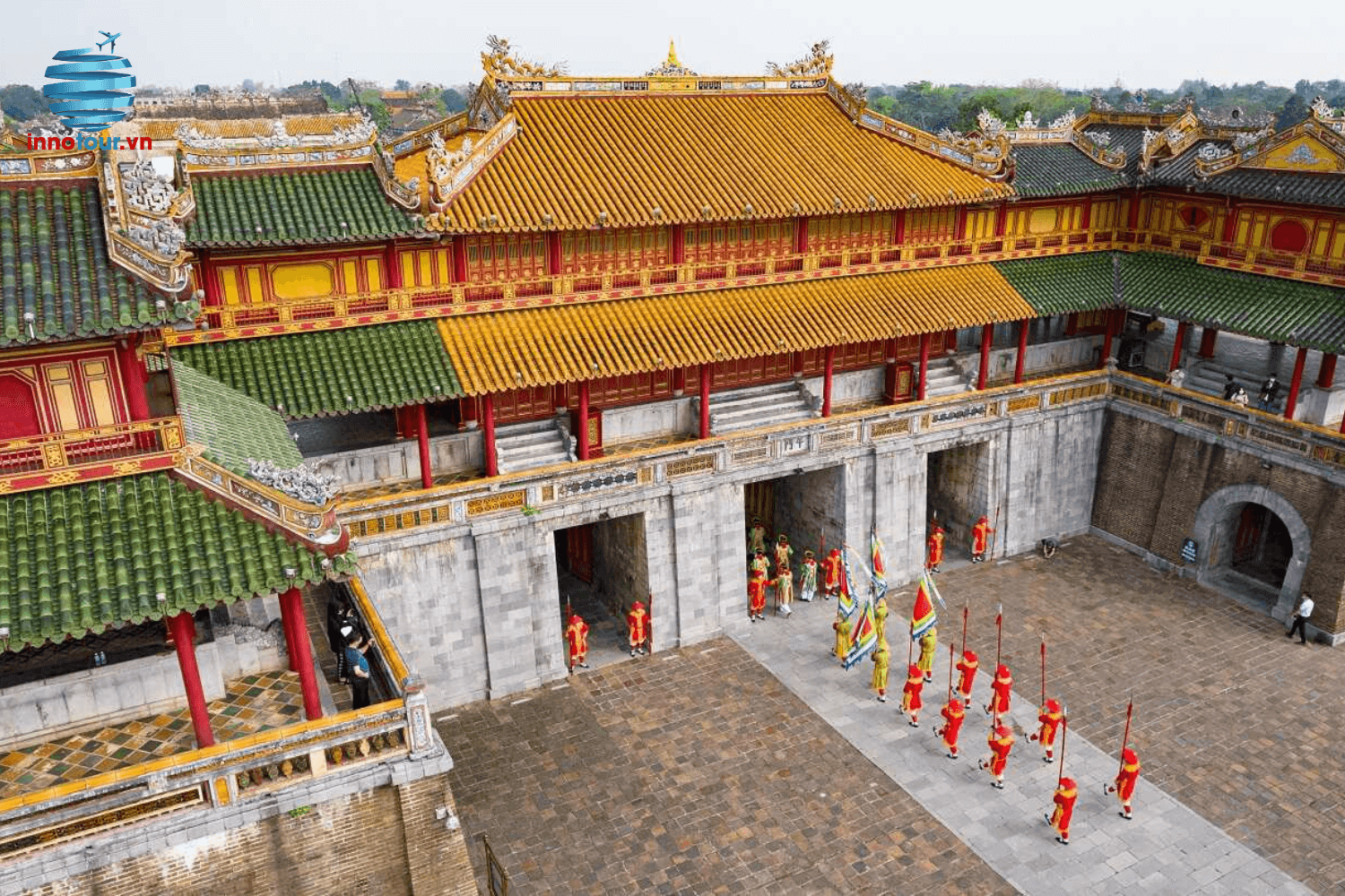 Đại Nội kinh thành Huế được xây dựng từ năm 1804 dưới thời vua Gia Long