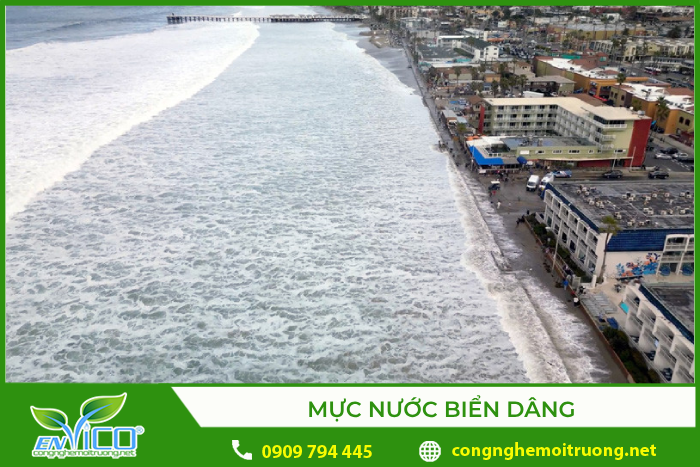 Mực nước biển ngày càng dâng cao