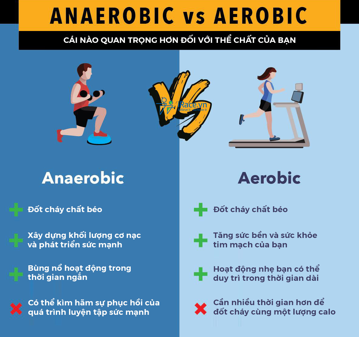 loi ich tap luyen Aerobic vs. Anaerobic