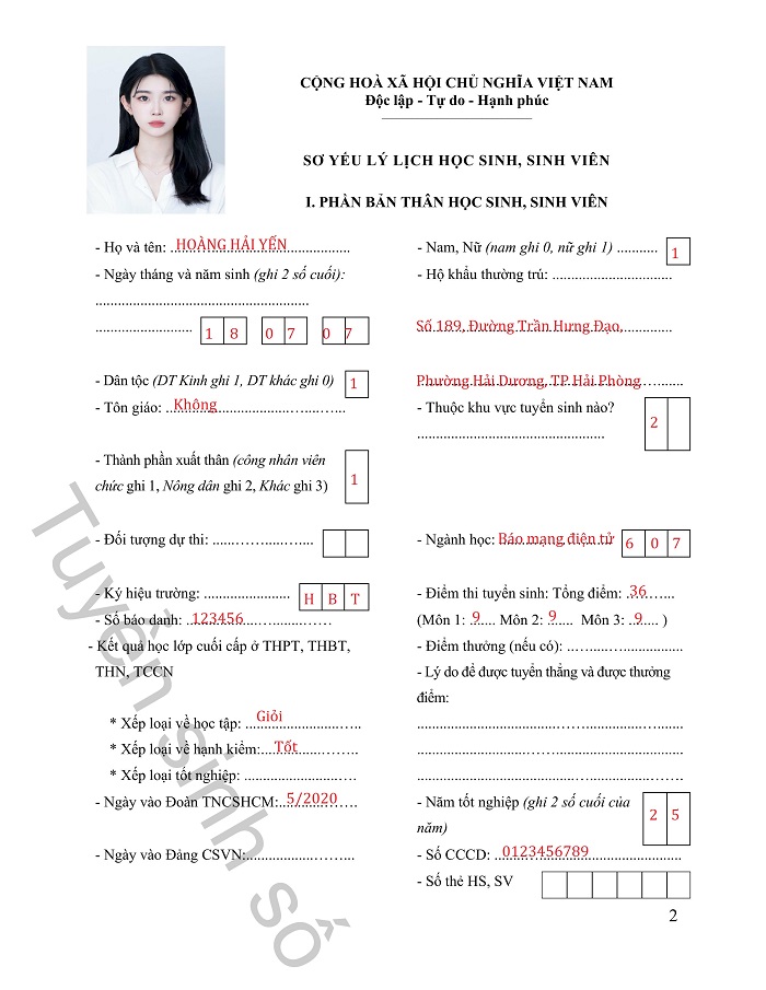 Tuyển Sinh Số | Thông Tin Tuyển Sinh