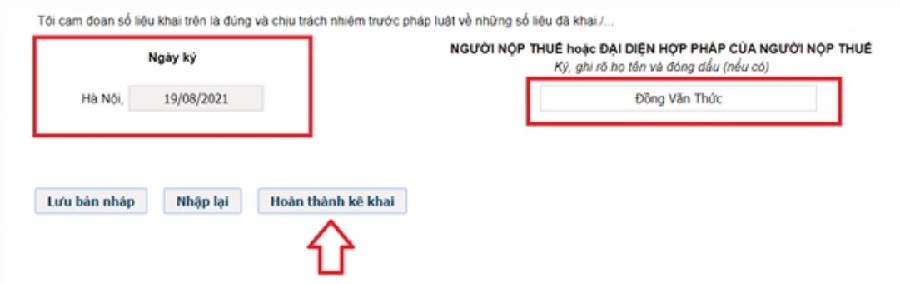 NNT điền thông tin trên tờ khai đăng ký MST thu nhập cá nhân