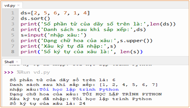 khi su dung ham sqrt ta can khai bao thu vien 2