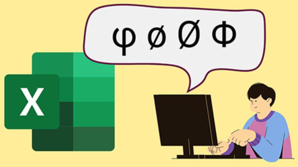 Lợi ích khi sử dụng ký hiệu phi trong Excel