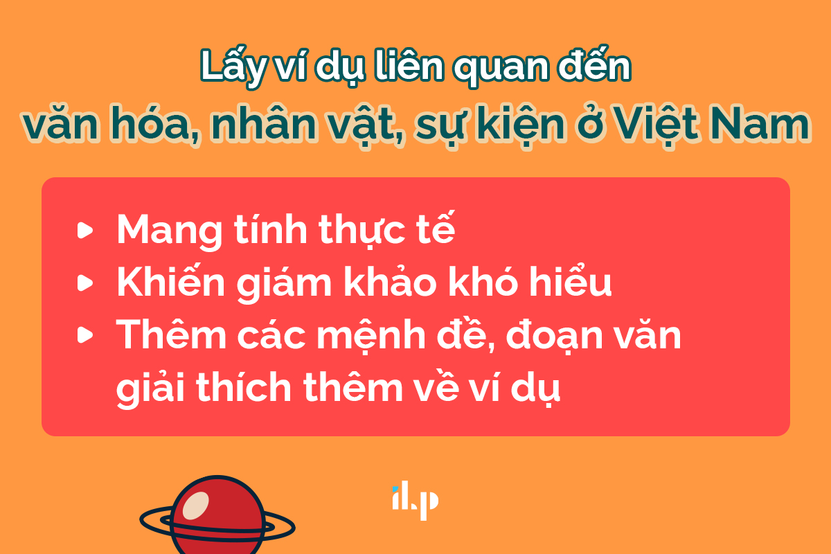 cách thức lấy ví dụ ielts writing task 2 ilp