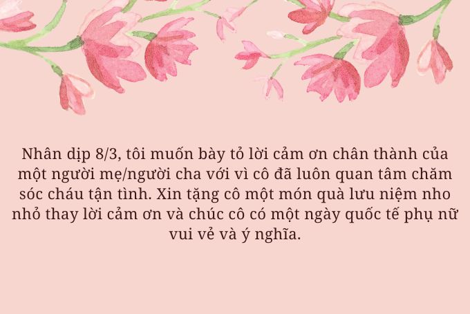 loi cam on co giao mam non ngan gon