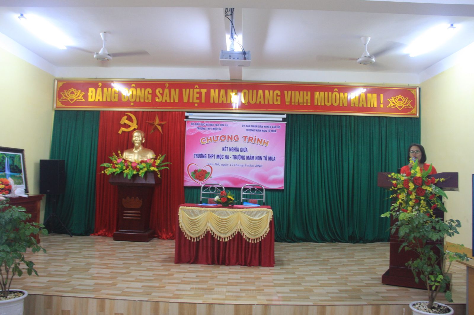 loi dan chuong trinh giao luu ket nghia 6
